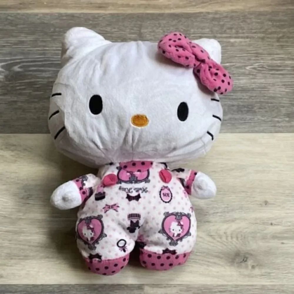 Sanrio Hello Kitty 10” Plush Purse RARE Toy Pink White Collectible Bow 2010